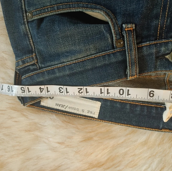 Rag & Bone Tomboy Jeans Womens 25 Blue NWOT - Picture 8 of 8